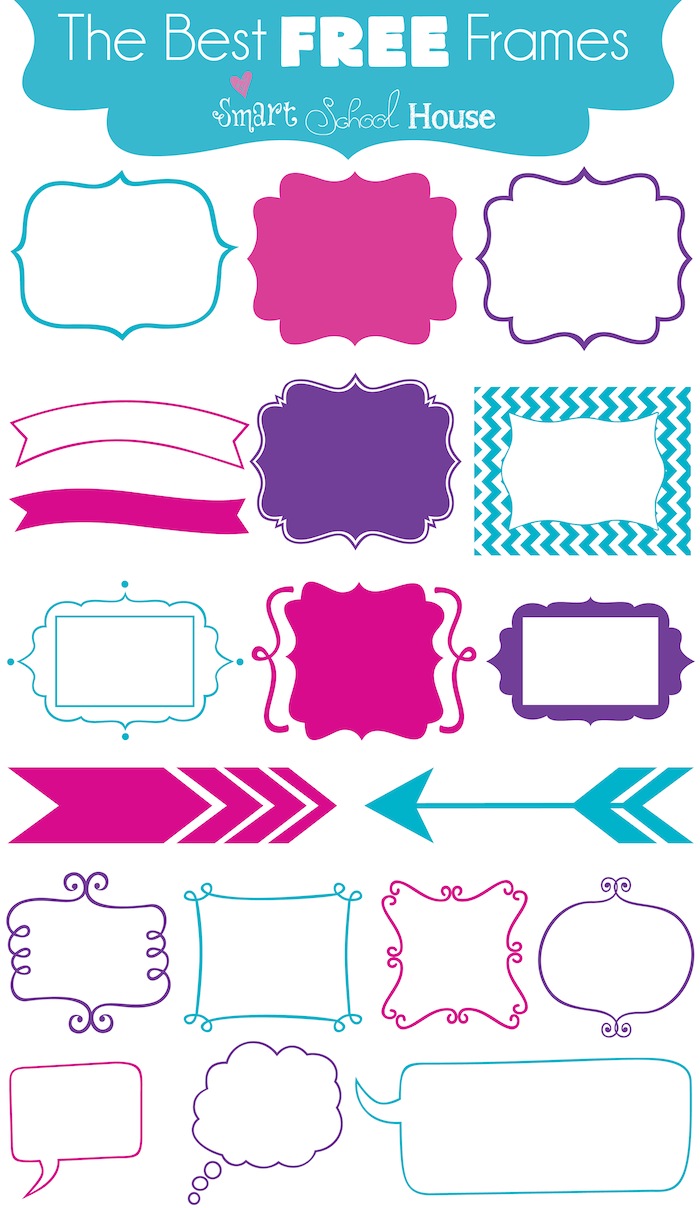 free clipart text frames - photo #42