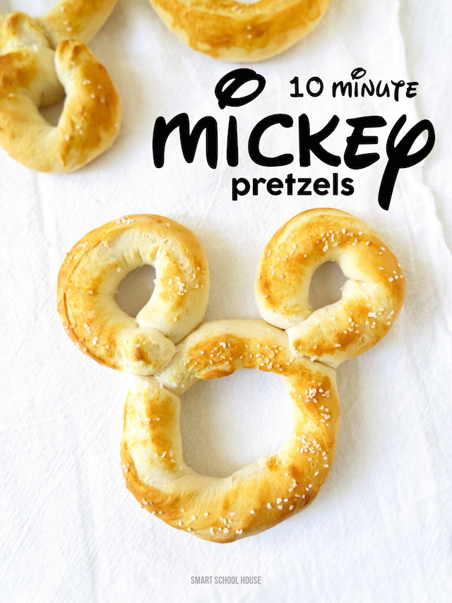 Mickey Pretzels - They only take 10 minutes to make!