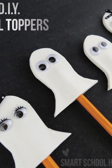 Ghost Pencil Toppers