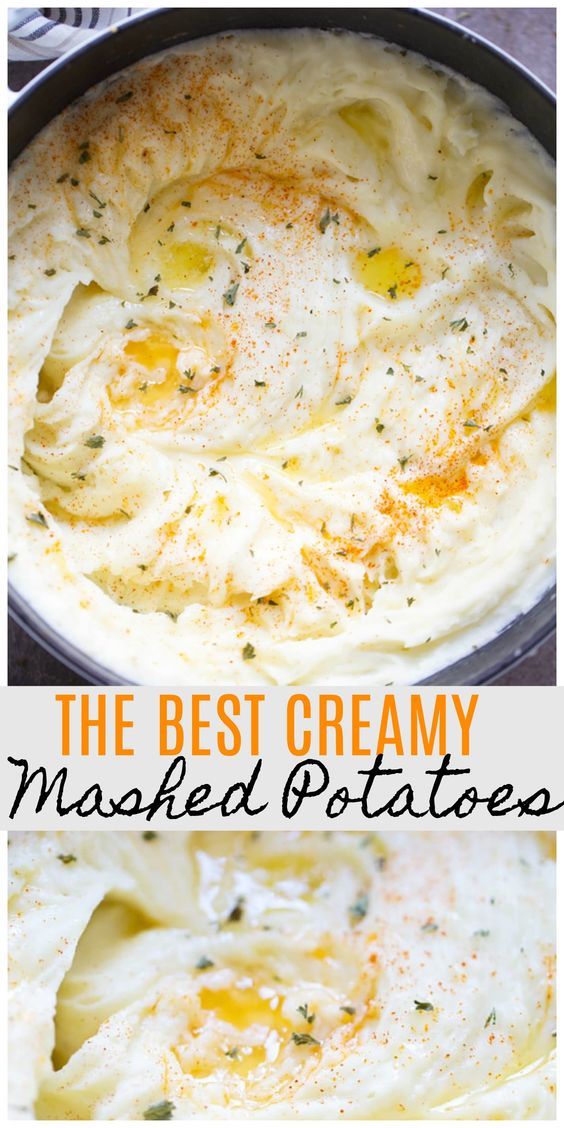 These are the BEST Creamy Dreamy Mashed Potatoes! Step-by-step instructions on how to make the creamiest mashed potatoes every single time!