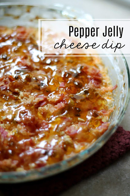 Pepper Jelly Cheese Dip - One person, "Made this for a party and everyone LOVED it! SOOOOO YUMMY! Thanks for the recipe!"