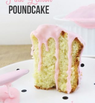Pink Lemon Pound Cake