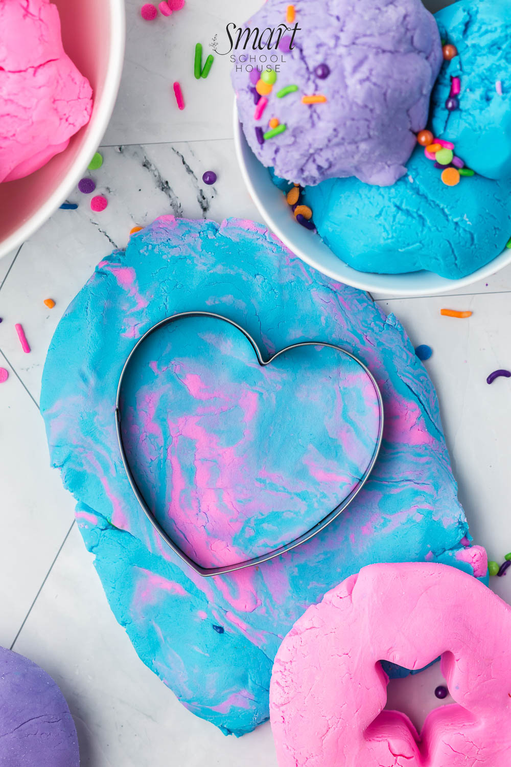 Play dough made with frosting