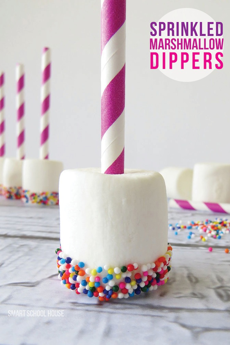 Sprinkled Marshmallow Dippers