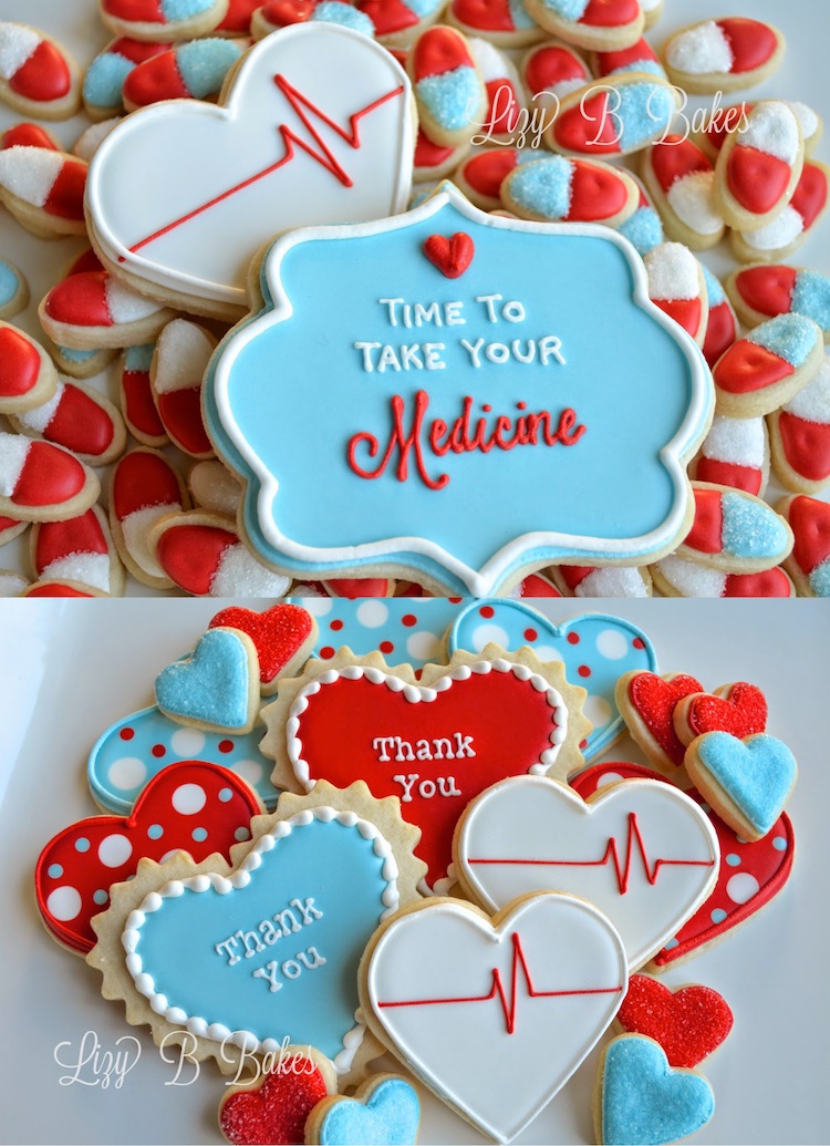 Time to Take Your Medicine - Cookies for Nurses or Patients