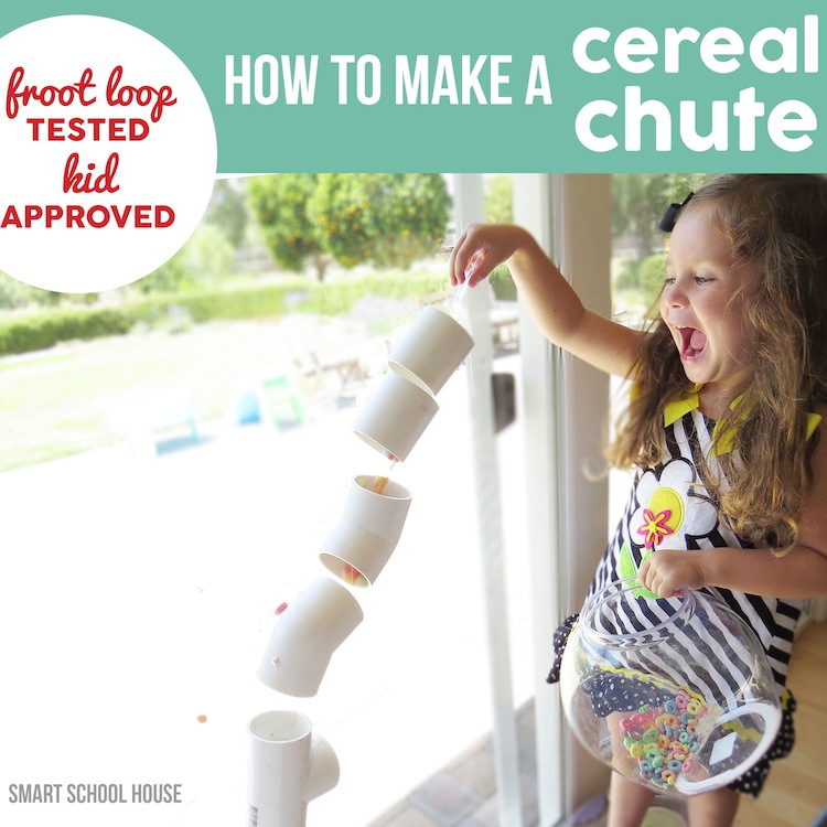 How to make a Froot Loops Cereal Chute