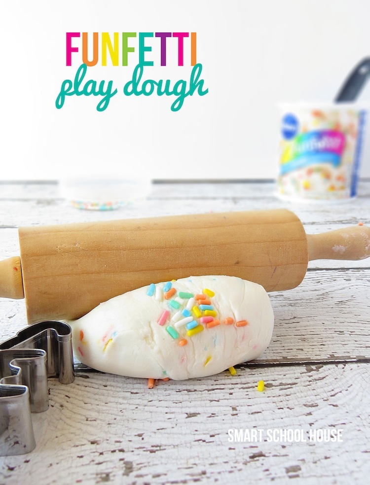 Funfetti Play Dough recipe