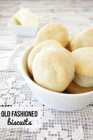 Old Fashioned Biscuits recipe. 5 simple ingredients.