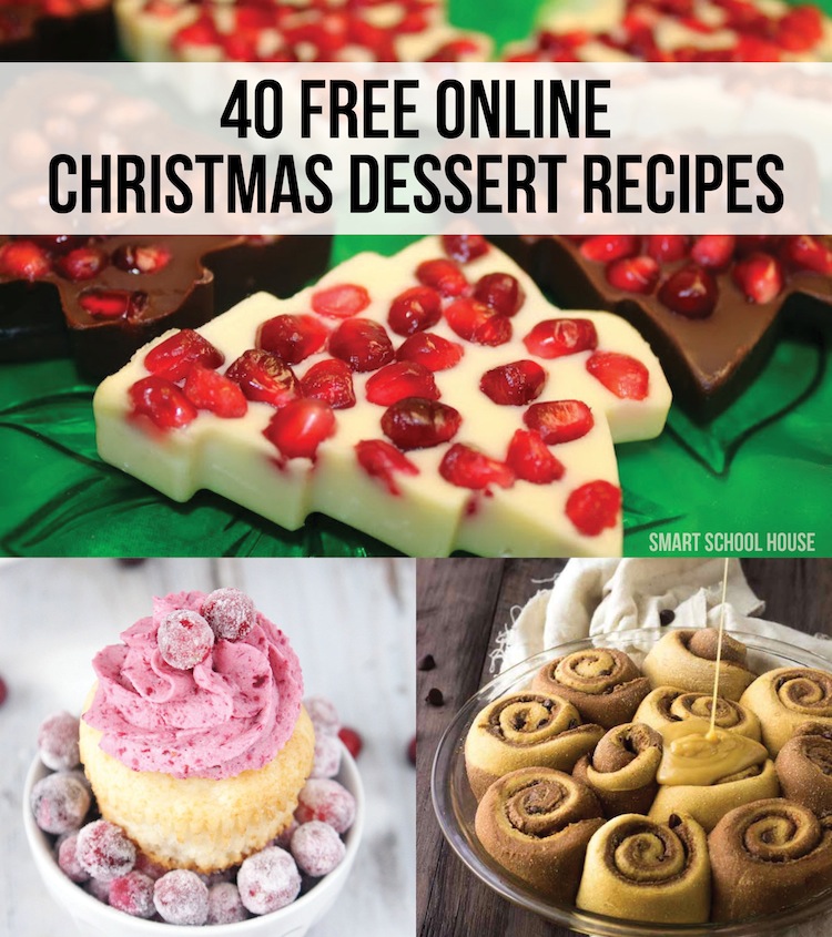 Free Christmas Dessert Recipes