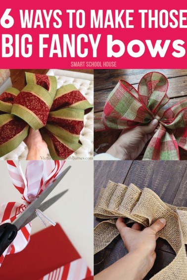 6 Ways to Make those Big Fancy Bows
