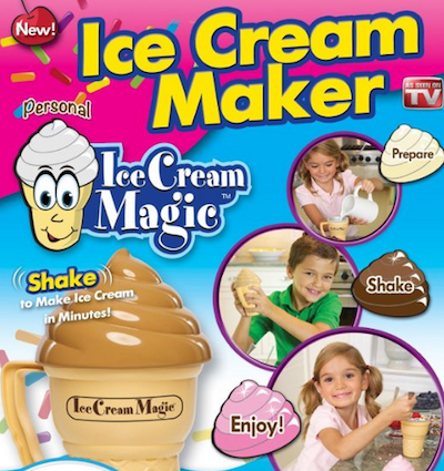 Ice cream magic commercial