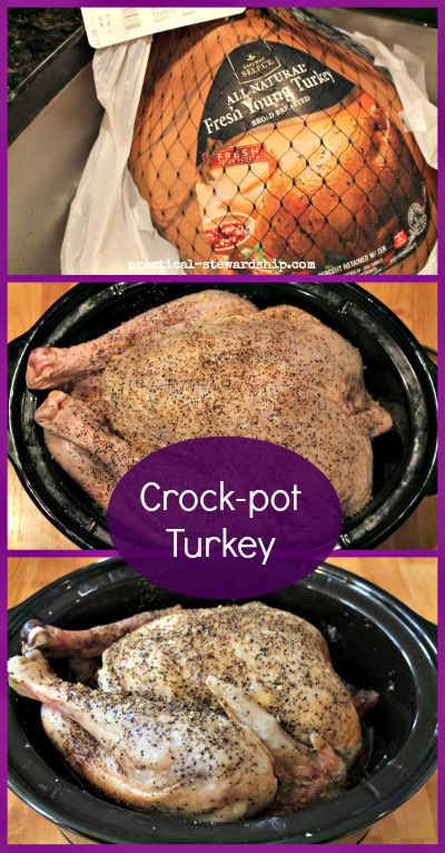 Crock Pot Turkey - Easy Crock-Pot Turkey-the most moist turkey ever!