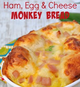 Ham Egg and Cheese Monkey Bread Recipe