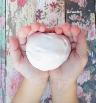 Dish Soap Silly Putty. Made with just 2 ingredients!