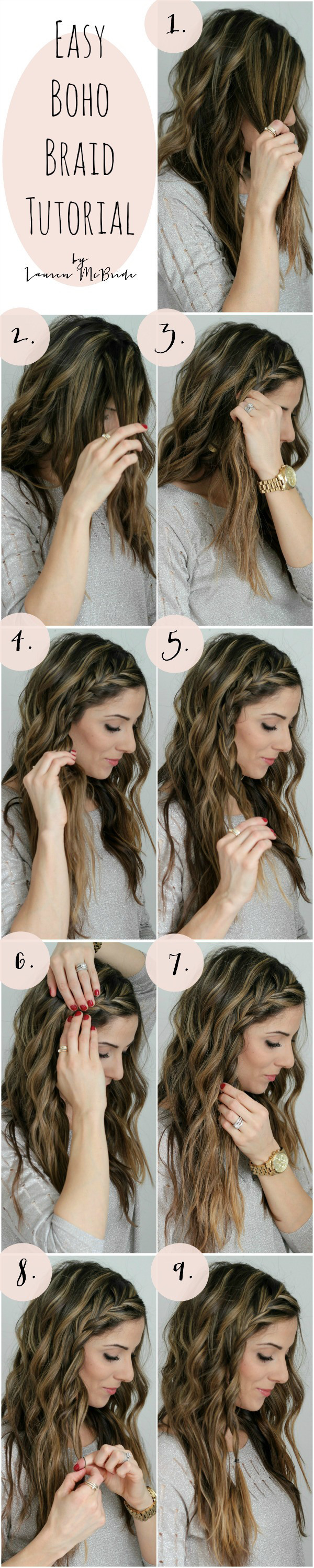 How to do a boho braid 