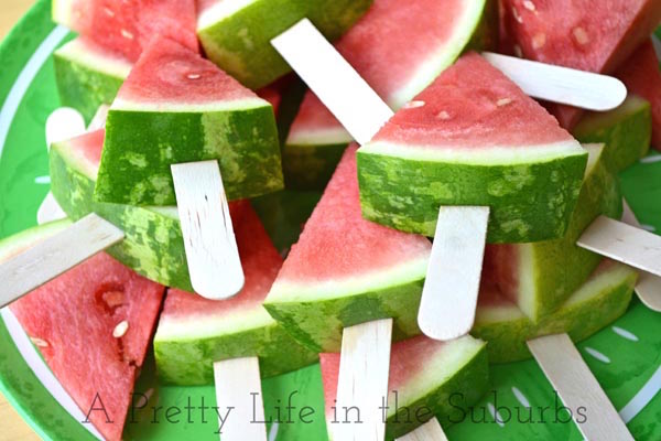 How to make watermelon popsicles