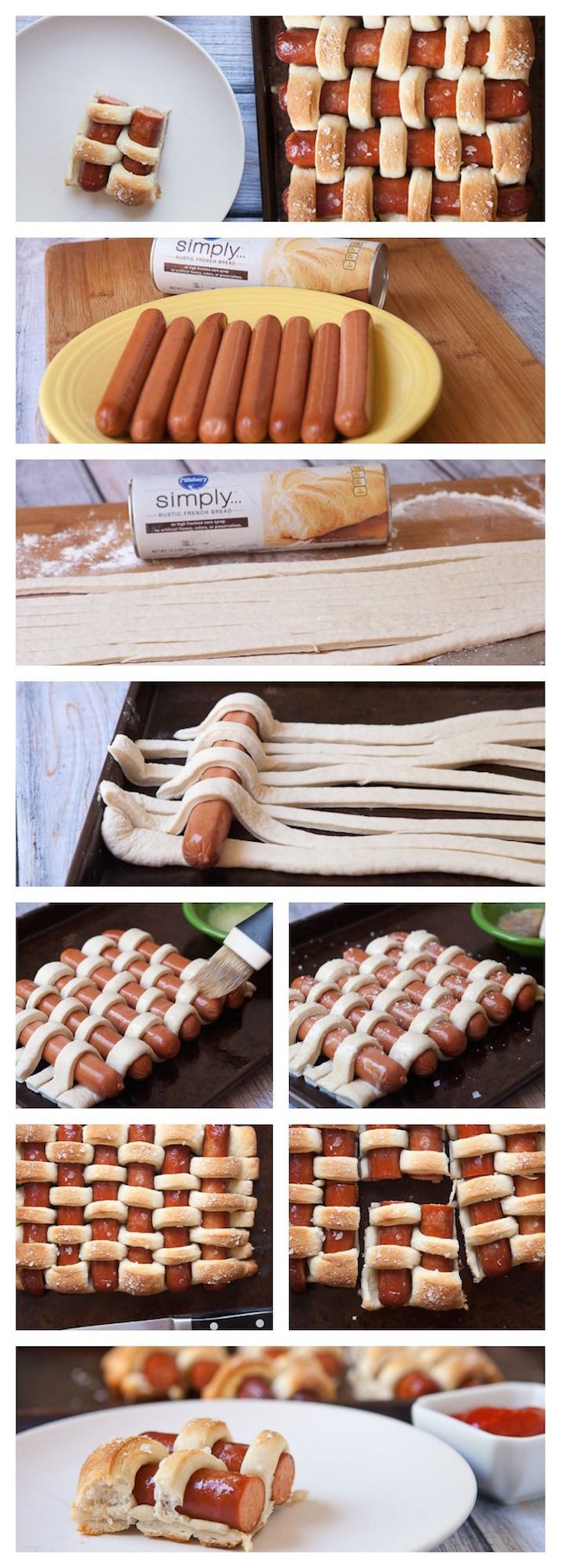 How to weave a hot dog in bread plus 15 genius hot dog hacks!