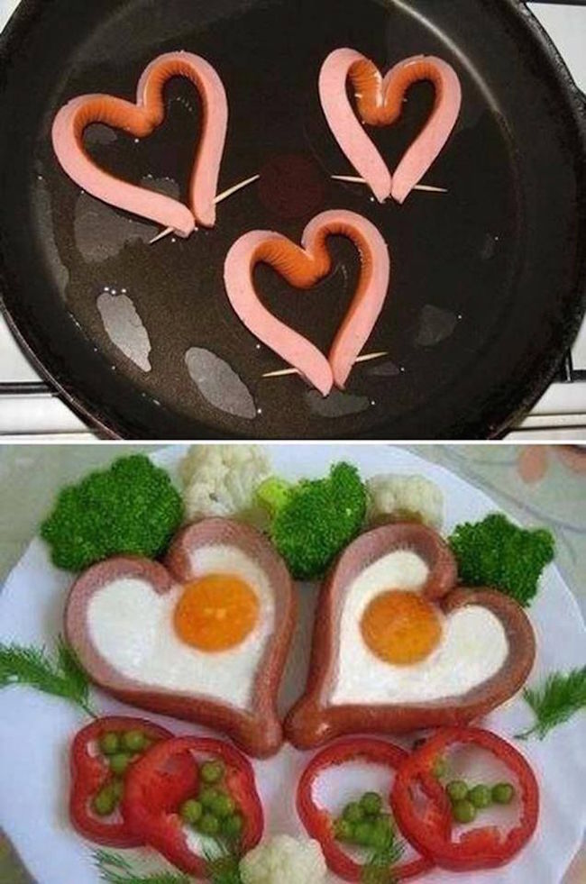 Make a heart shaped hot dog & egg breakfast plus 15 genius hot dog hacks!