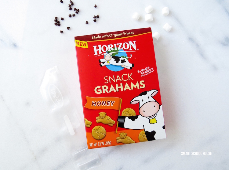 Horizon Honey Snack Grams used to make Grab 'n Go S'mores