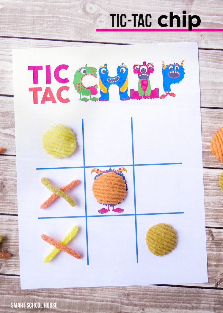 Who doesn't enjoy a little game of tic tac toe every once in awhile? Tic Tac Chip is the same game, just SO much more fun (and tasty too!)