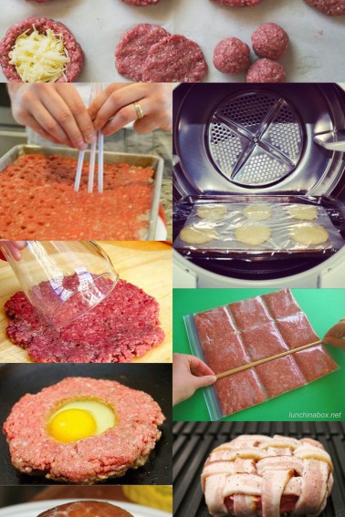 Hamburger Hacks - 8 incredible ways to make hamburgers!