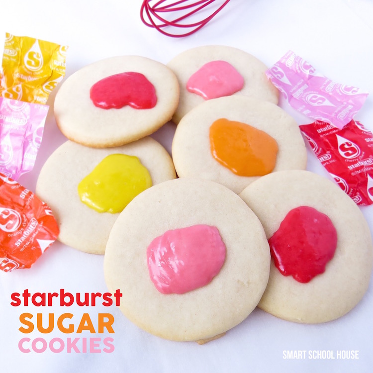 Starburst Sugar Cookies