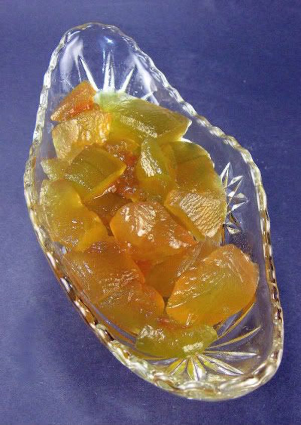 Sweet and Spicy Watermelon Rind Pickles