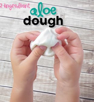 2 Ingredient Aloe Dough!