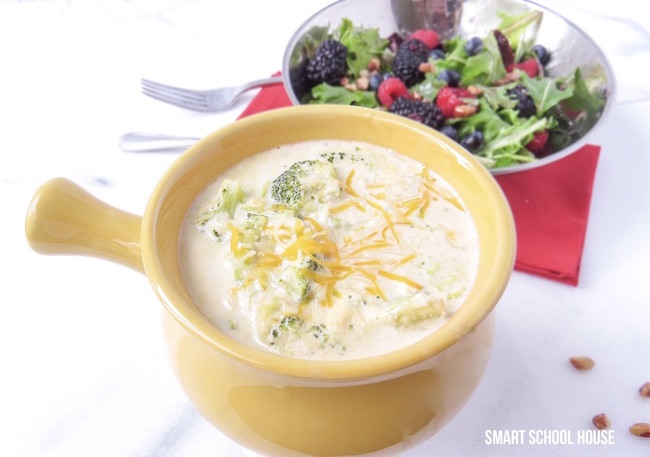 Quick And Easy Broccoli Cheese Soup Just 5 Ingredients