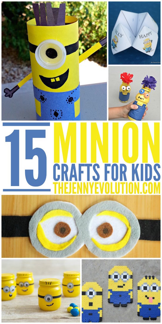 15 Minion crafts for kids