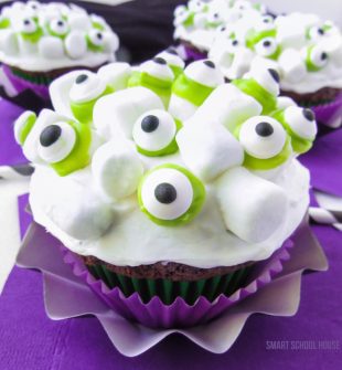 Monster Marshmallow Cupcakes