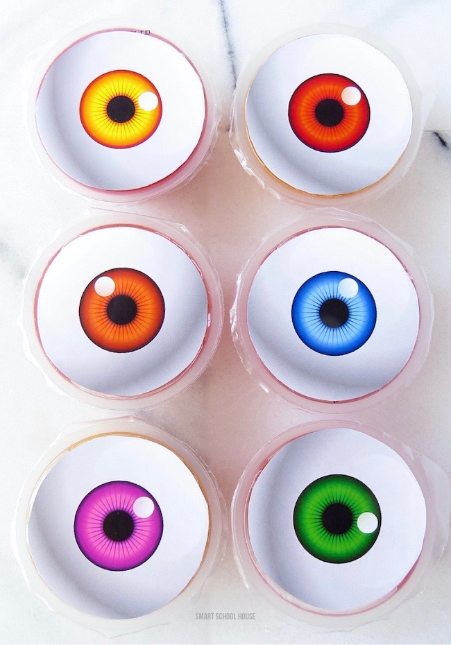 Super Spooky Eyeball Fruit Cups