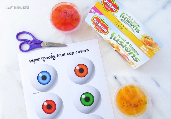 Super Spooky Eyeball Fruit Cups