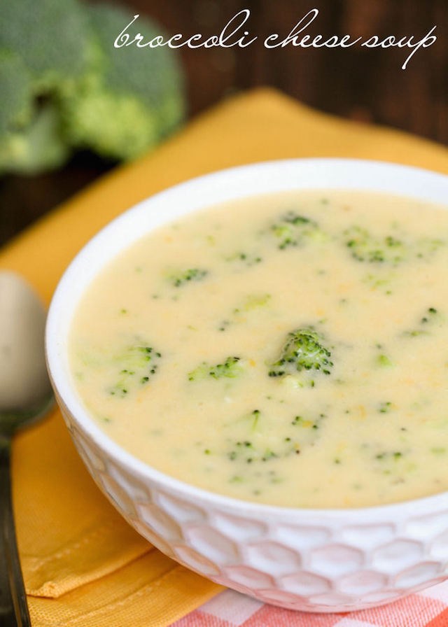 Disneyland's Broccoli Cheese Soup Recipe