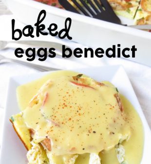 Baked Eggs Benedict