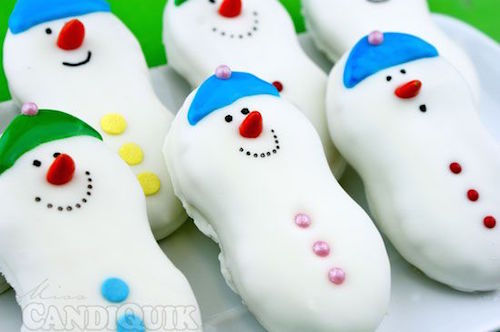 How to make the cutest snowman cookies ever!