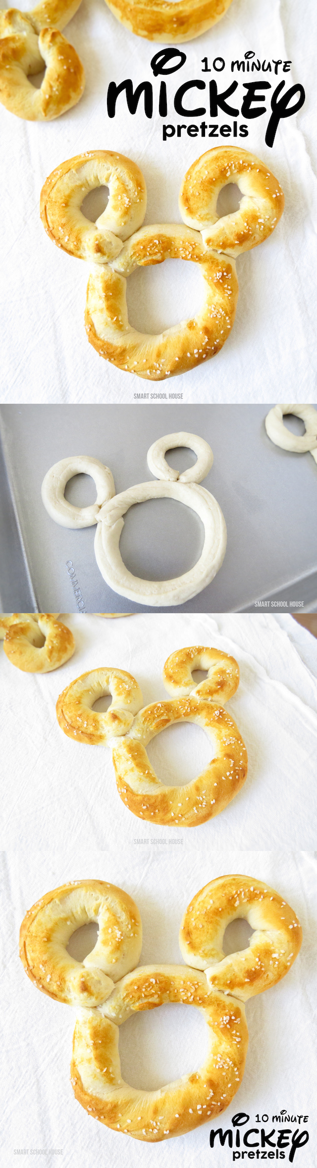 Mickey Pretzels - They only take 10 minutes to make!