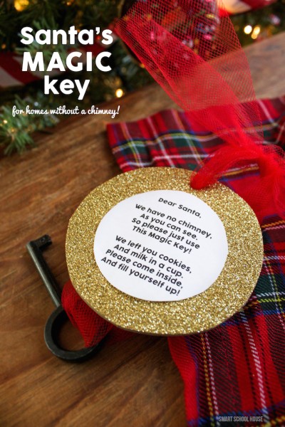 Santa's Magic Key! For Homes without Without a Chimney...