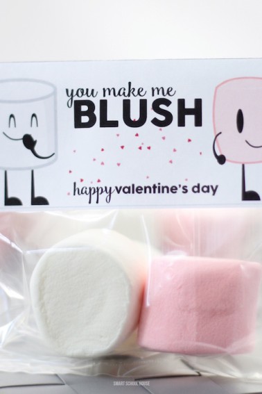 Blushing Marshmallow Valentine