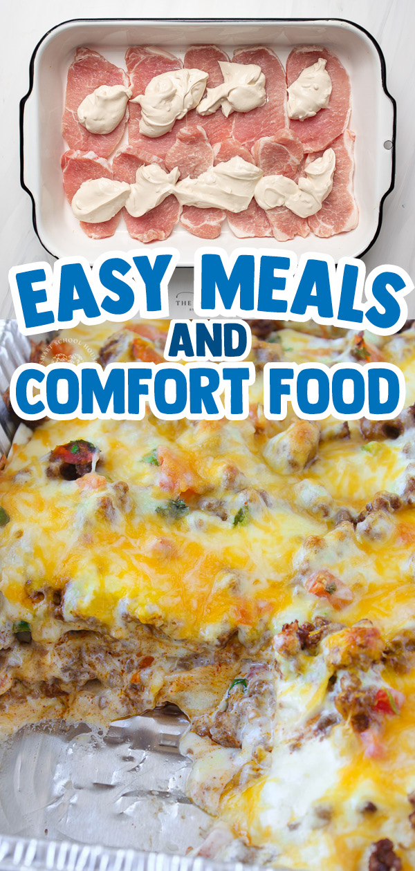 The best comfort food and easy meals! Sometimes you just need a quick dinner idea that comforts the soul and fills up your belly!