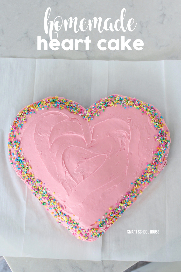 How to make a heart cake