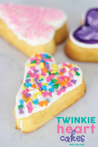Twinkie Heart Cakes