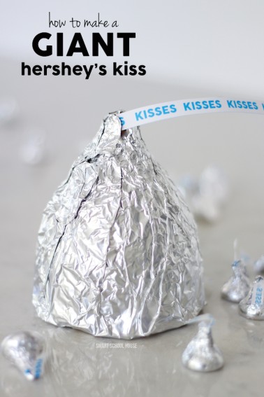 How to make a Giant Hershey's Kiss