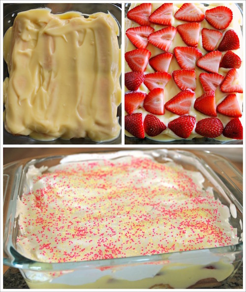 This is a no-bake Twinkie cake - WOW! 