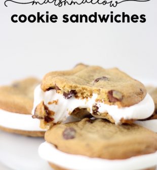 Marshmallow cookie sandwiches