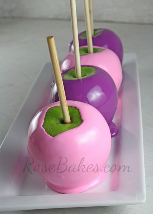 How to make colorful candy apples for every occasion all year long! 
