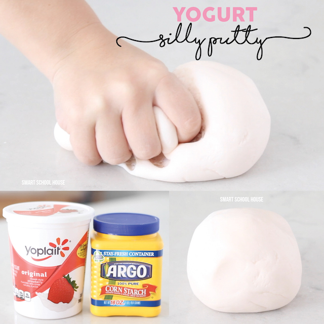 How to make Yogurt Silly Putty