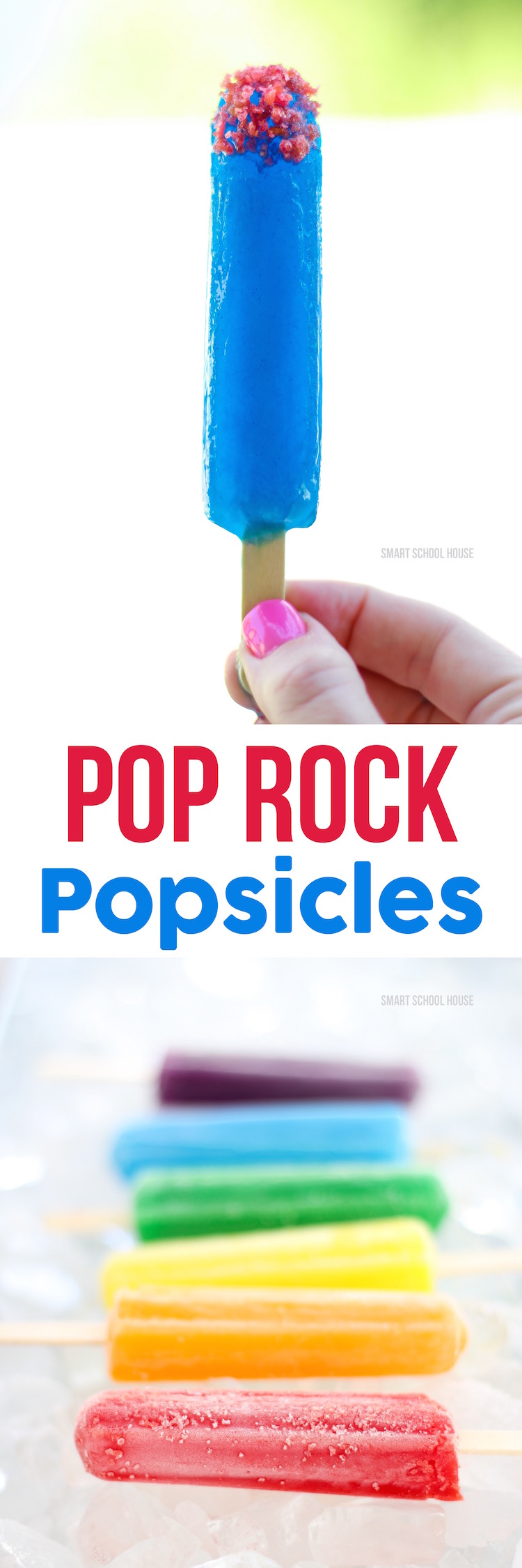 Pop Rock Popsicles - saving this idea!
