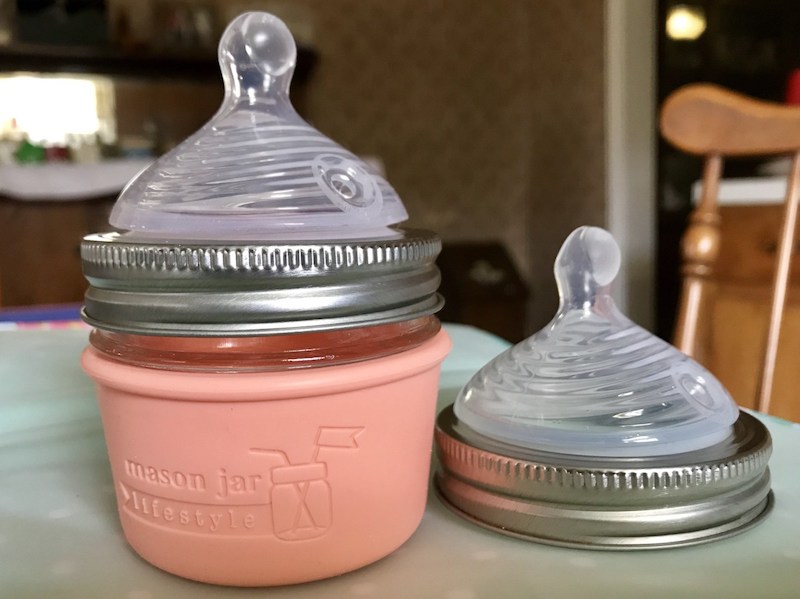Mason Jar Baby Bottle