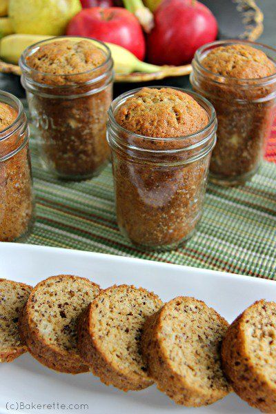 This mason jar banana bread is so tasty convenient to make. With just a few ingredients you will have a warm homemade breakfast or snack.